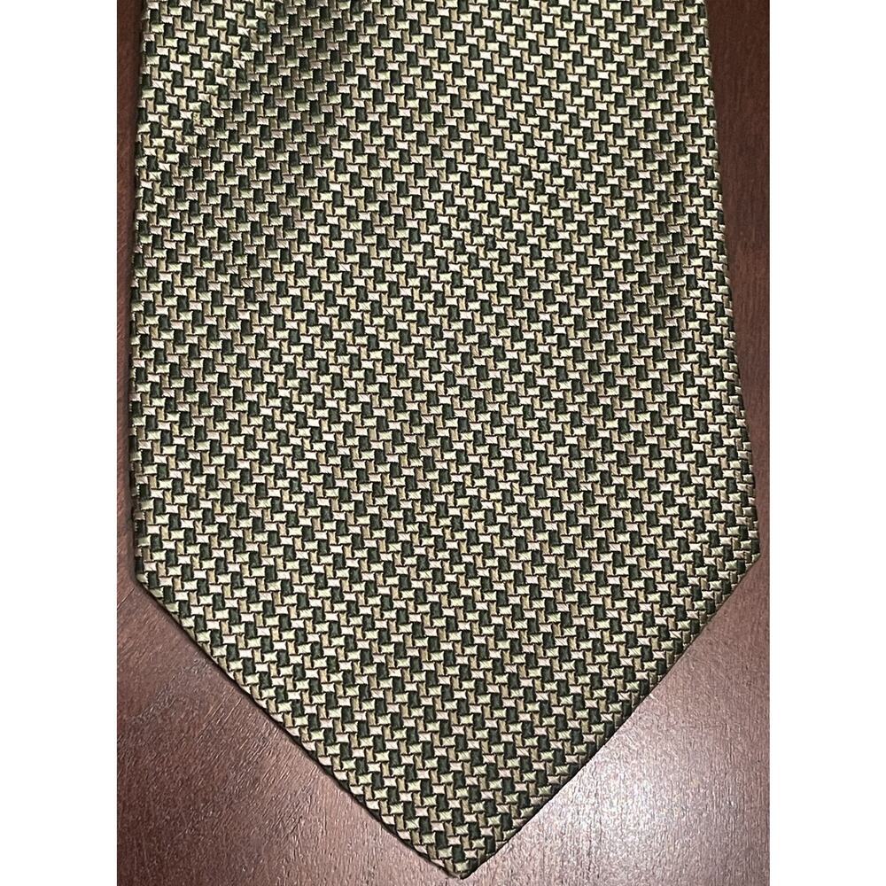Talbots Mens Hand Made 100% Silk Men’s Neck Tie Made In Usa